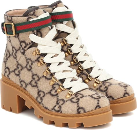 boots gucci premiere|Gucci gg wool ankle boots.